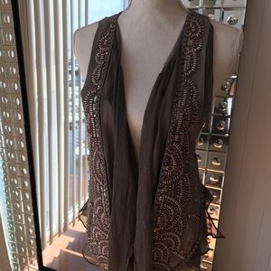 Beaded Vest! Beautiful